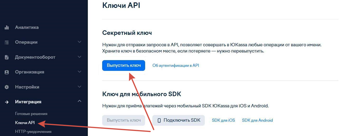 Ключ API