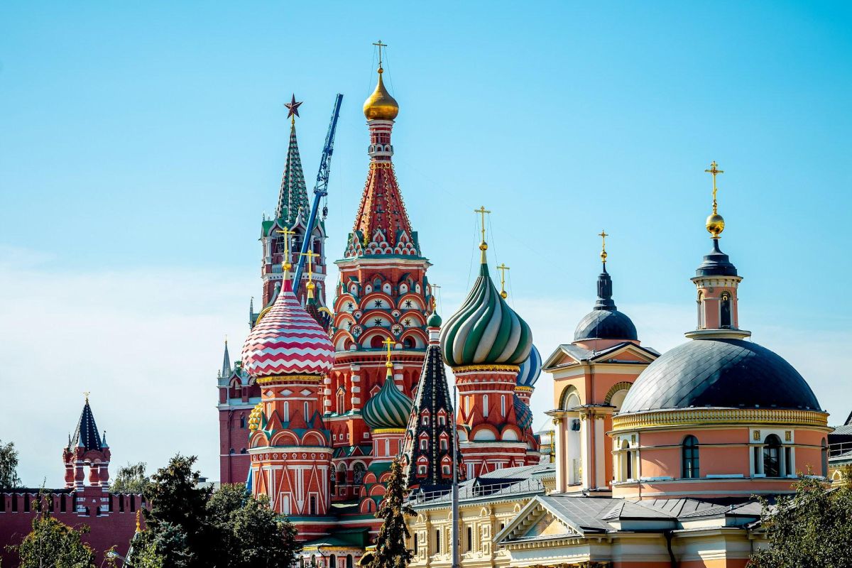 Вид на Храм Василия Блаженного