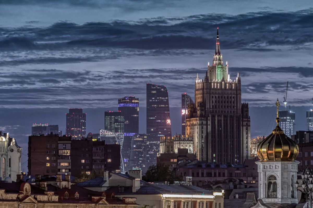 Ночная Москва